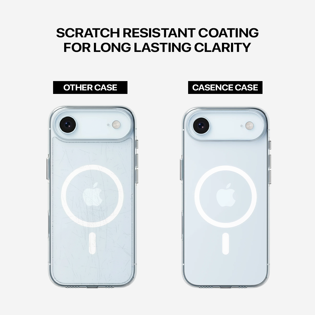 Anti Yellow Magsafe Transparent Clear Case - Iphone 17 Air