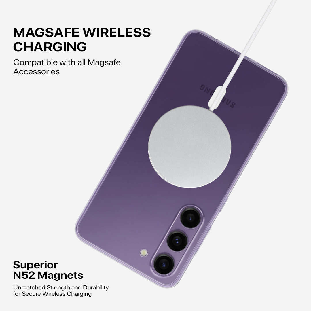 Anti Yellow Magsafe Clear Case Samsung - Galaxy A55 by Casence