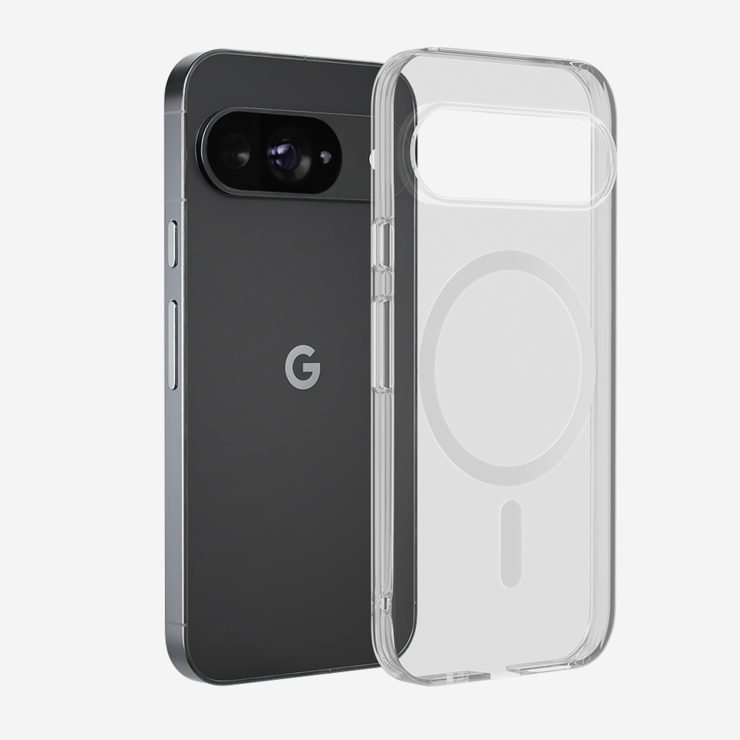 Anti Yellow Magsafe Clear Transparent Case - Google Pixel 9