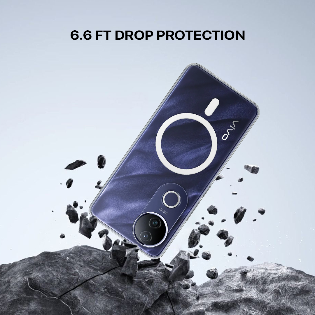 Anti Yellow Magsafe Clear Case - VIVO V50 E
