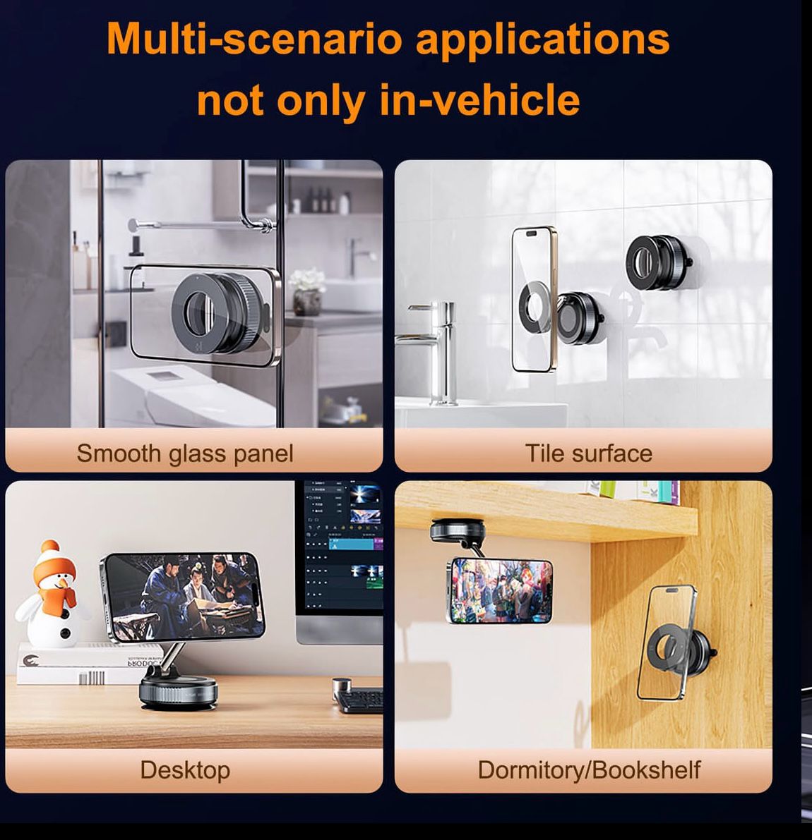 360° MagPro Magnetic Phone Holder by Casence