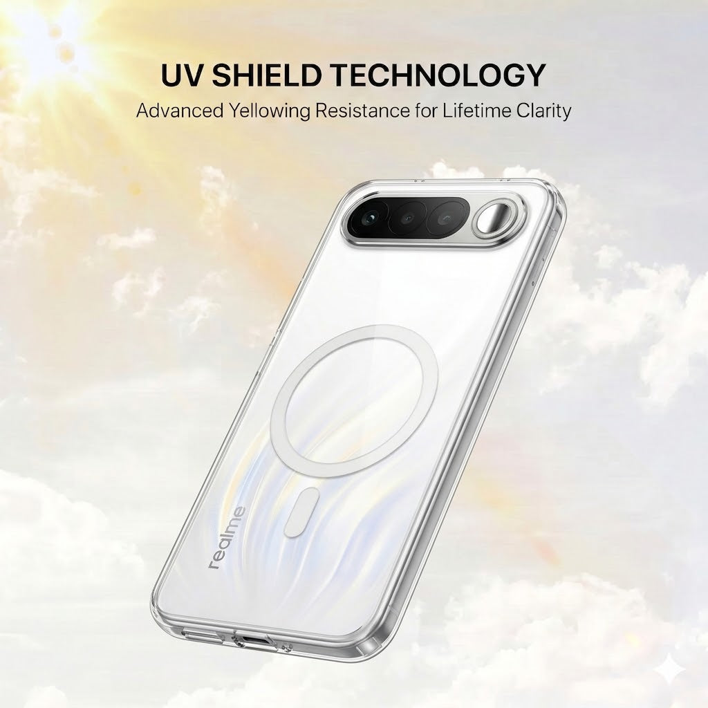 Anti Yellow Magsafe Clear Case - REALME 16