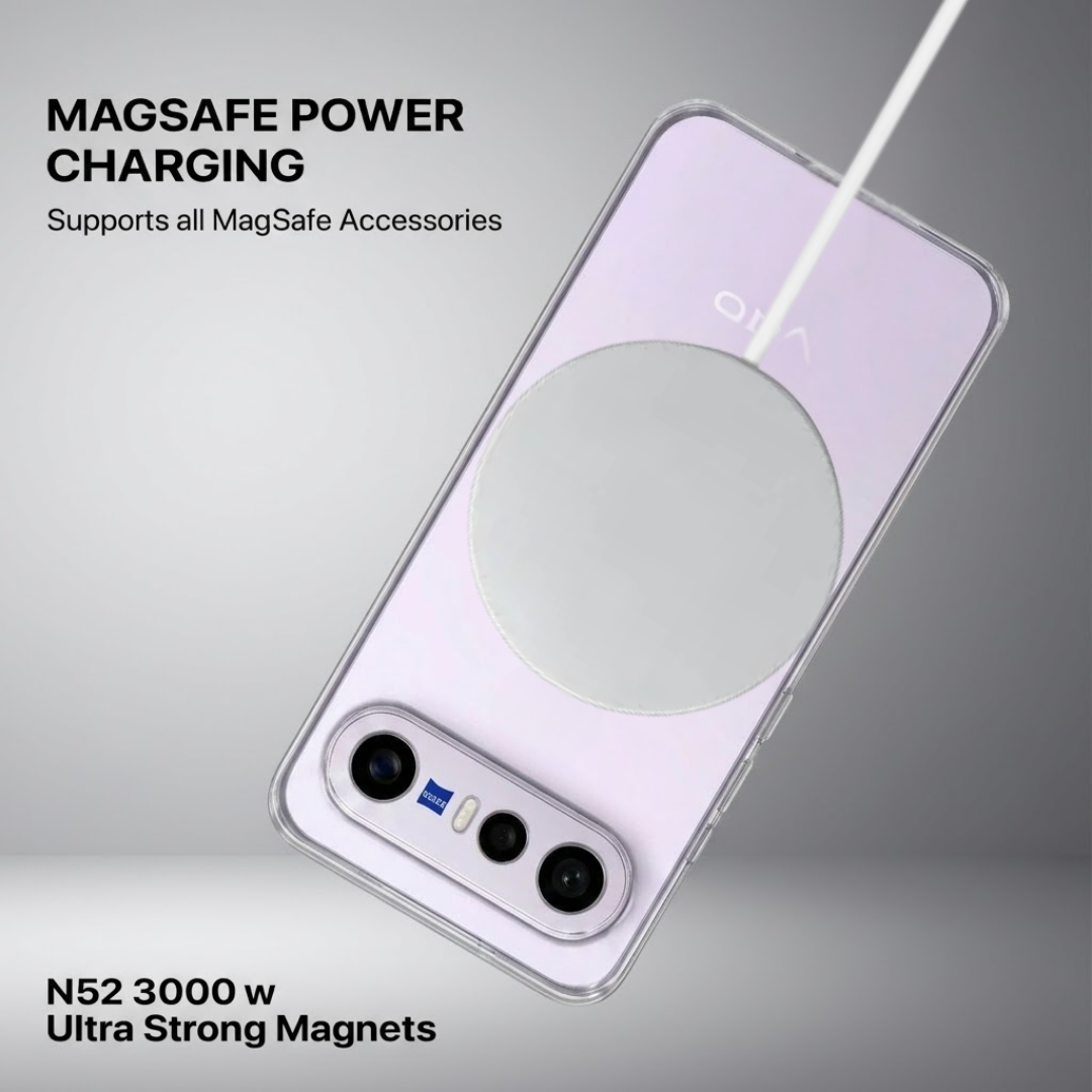 Anti Yellow Magsafe Clear Case - VIVO X300 FE