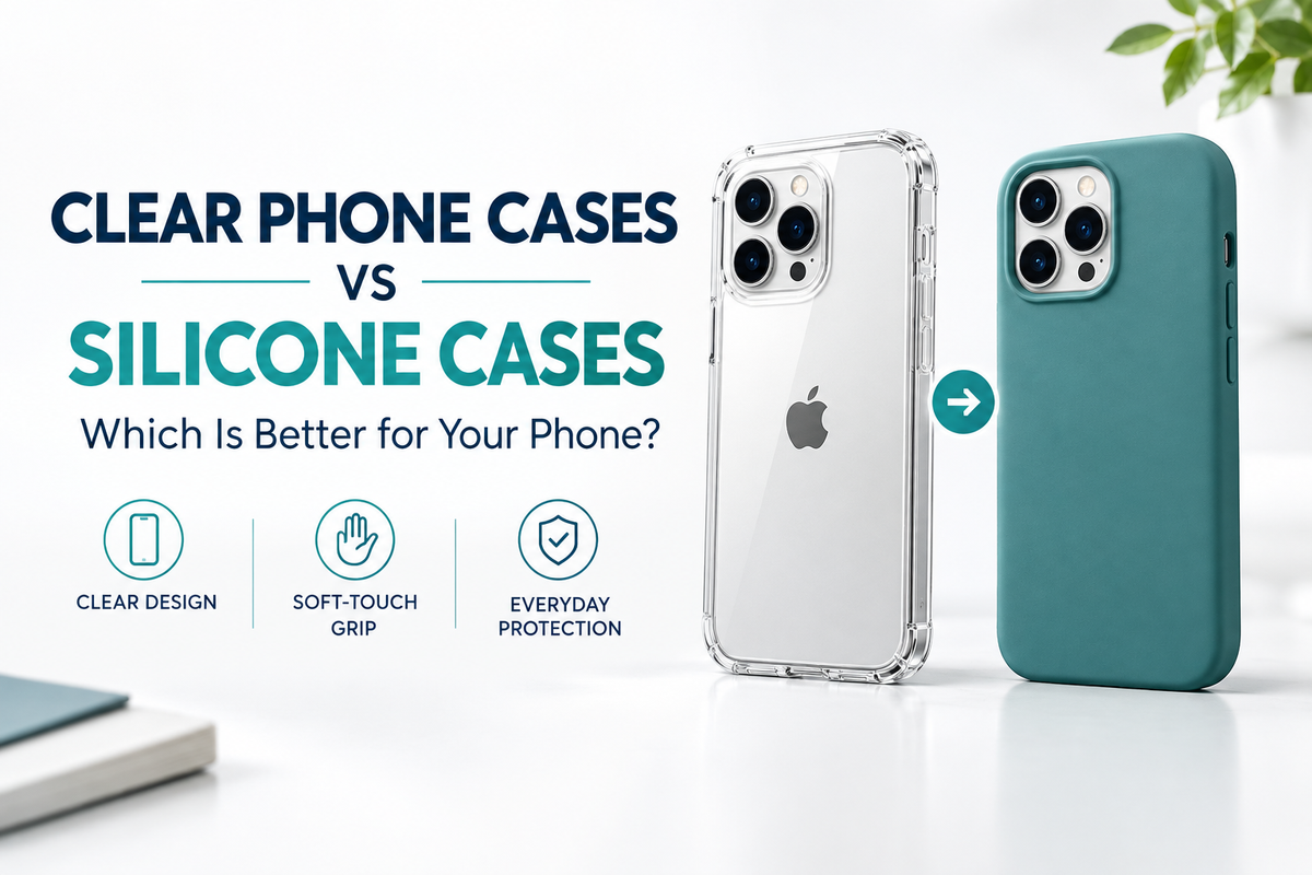 Clear Phone Cases vs Silicone Phone Case