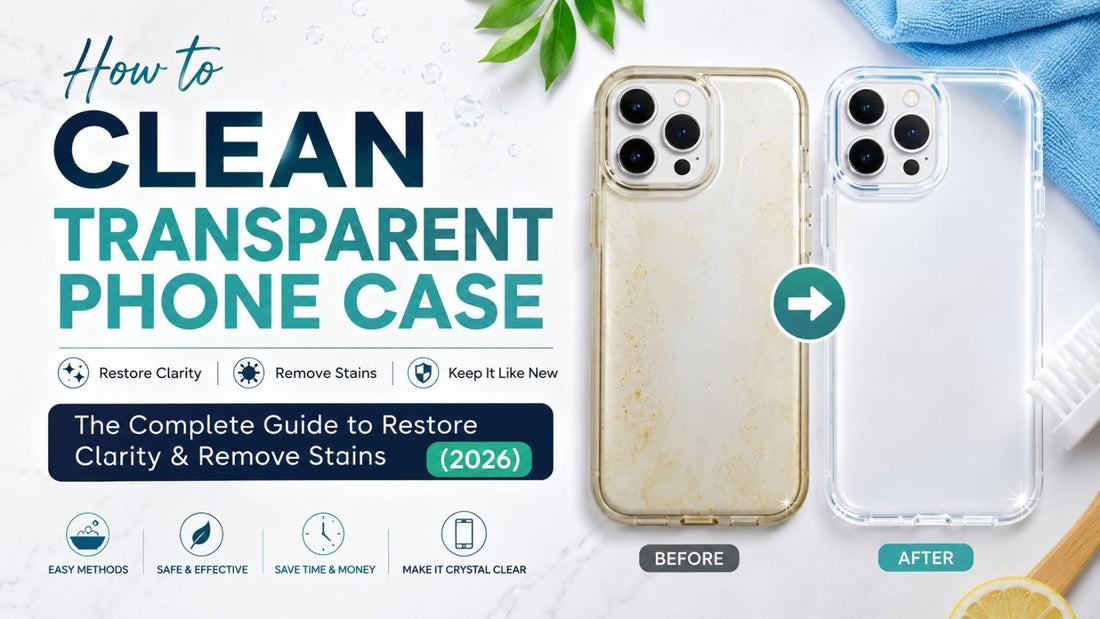 How to Clean Transparent Phone Case