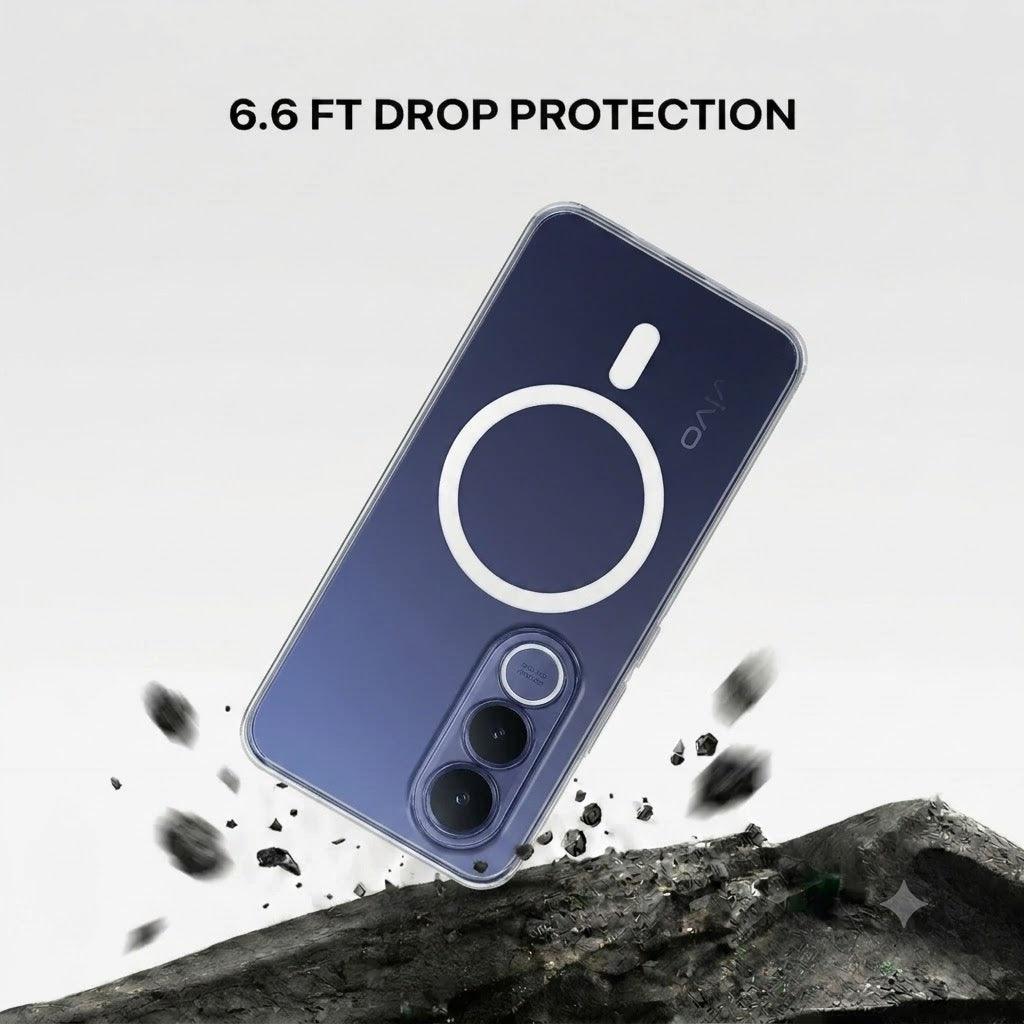 Anti Yellow Magsafe Clear Case - VIVO 70FE