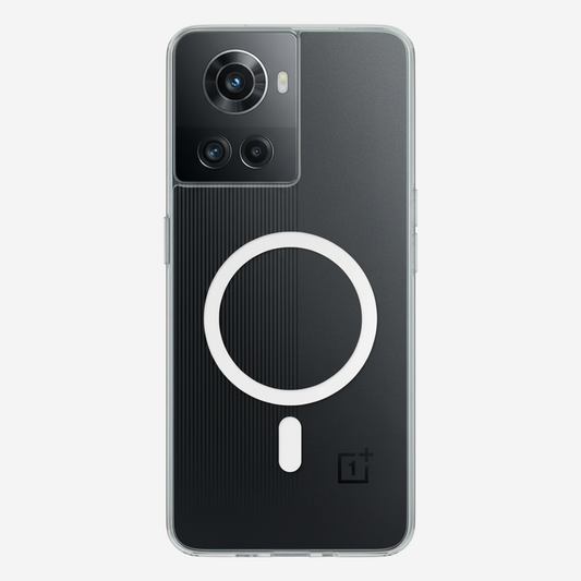 Anti Yellow Magsafe Clear Transparent Case - One Plus 10R