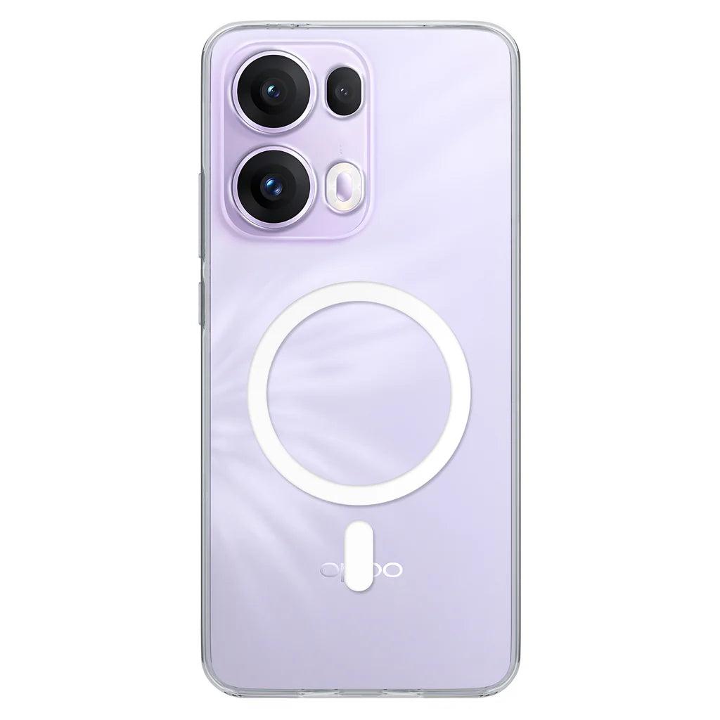 Anti Yellow Magsafe Clear Case - OPPO RENNO 13 PRO
