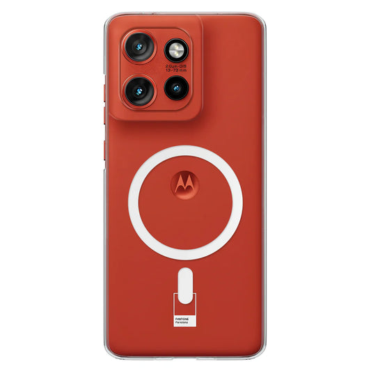 Anti Yellow Magsafe Clear Case - Motorola Edge 50 NEO
