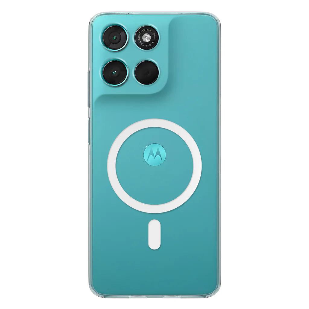 Anti Yellow Magsafe Clear Case - Motorola G57 POWER