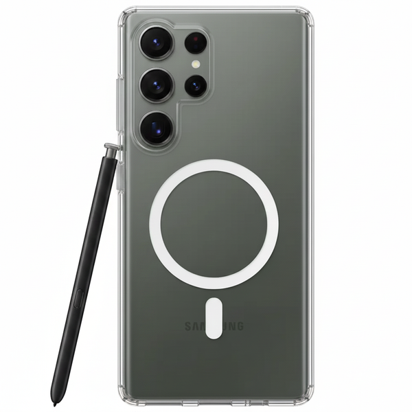 Anti Yellow Magsafe Clear Case Samsung - Galaxy S23 Ultra