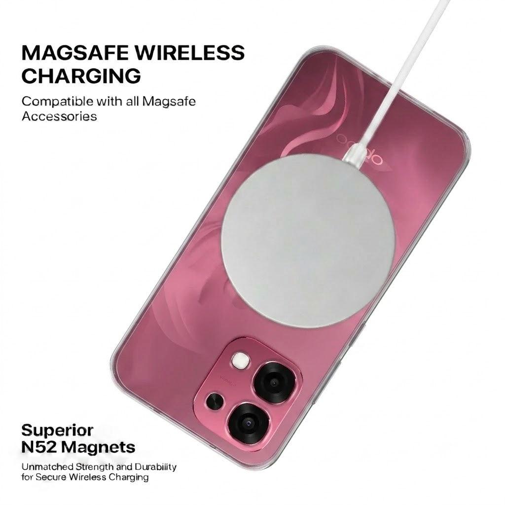 Anti Yellow Magsafe Clear Case - OPPO F31 5G