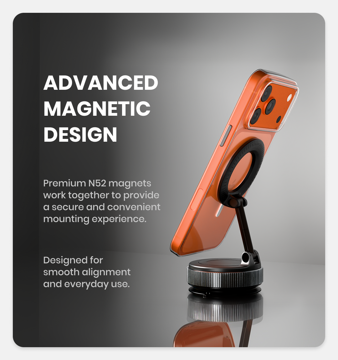 360° MagPro Magnetic Phone Holder by Casence