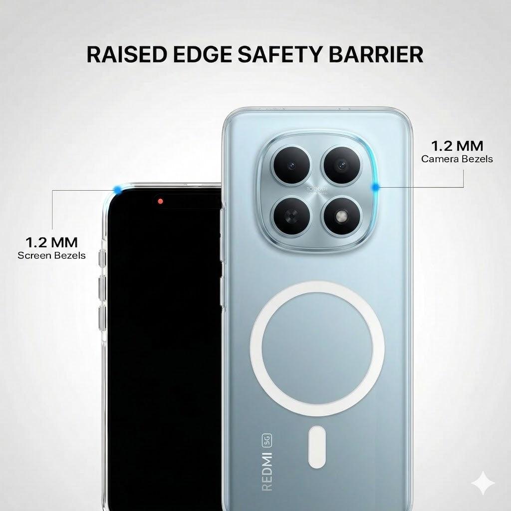Anti Yellow Magsafe Clear Case - REDMI NOTE 15