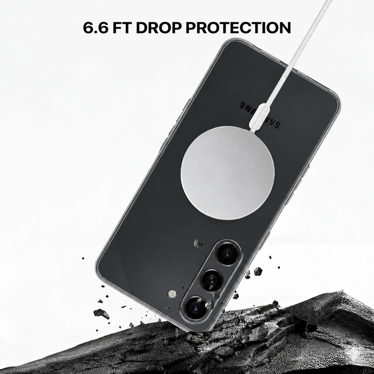 Anti Yellow Magsafe Clear Case Samsung - Galaxy S25 FE
