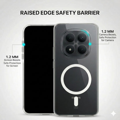 Anti Yellow Magsafe Clear Case - REDMI NOTE 15 PRO PLUS