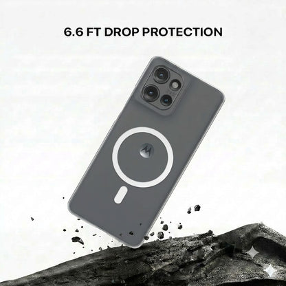 Anti Yellow Magsafe Clear Case - Motorola Edge 50