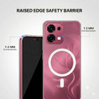 Anti Yellow Magsafe Clear Case - OPPO F31 5G