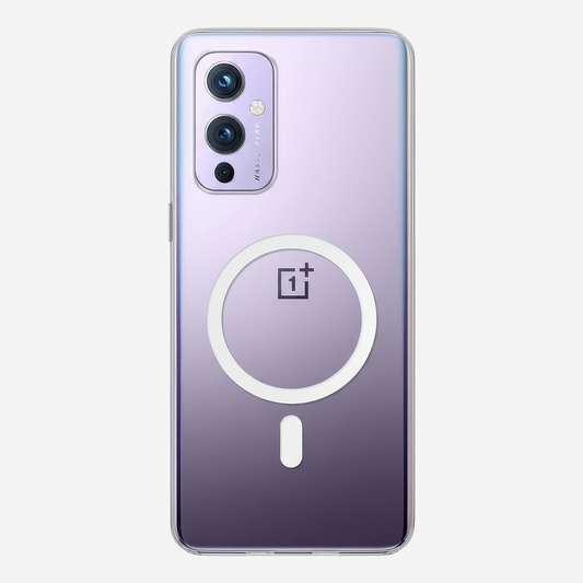 Anti Yellow Magsafe Clear Transparent Case - One Plus 9