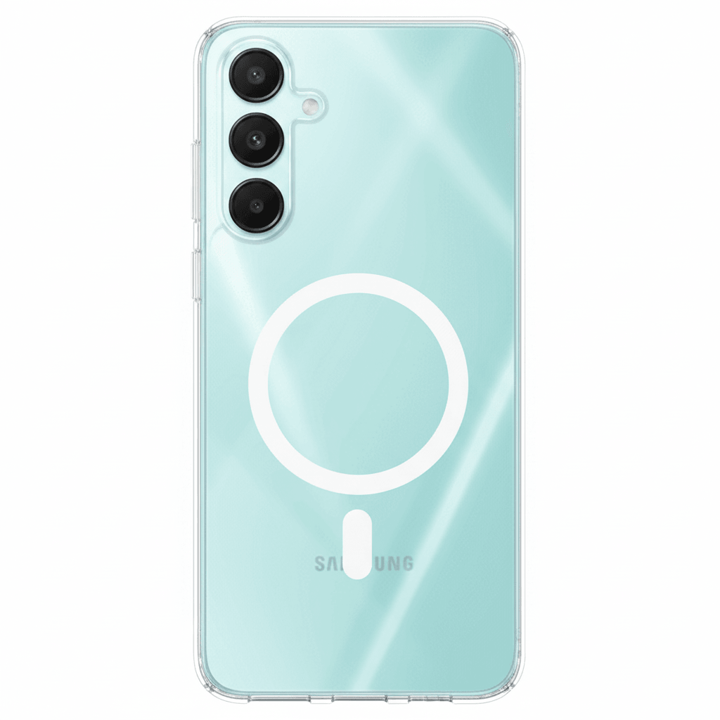 Casence Anti Yellow MagSafe Clear Case for Samsung Galaxy A15 - Image 1