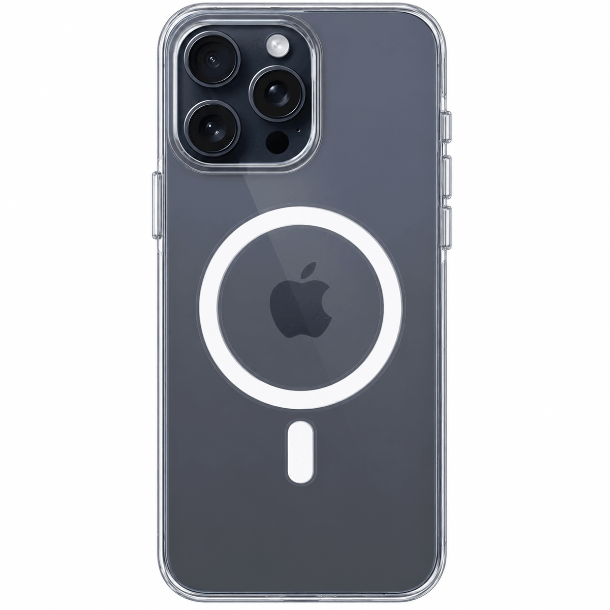 Anti Yellow Magsafe Clear Case - Iphone 15 Pro Max