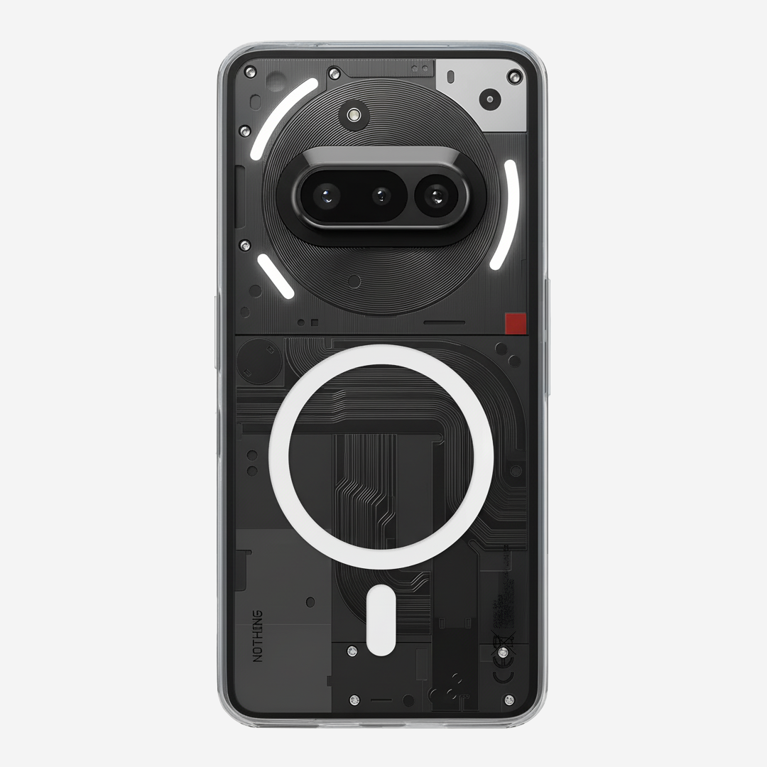 Anti Yellow Magsafe Clear Transparent Case - Nothing (PH 3A)