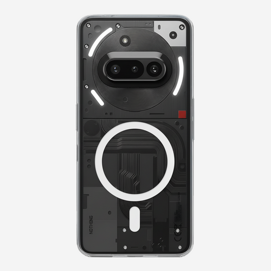 Anti Yellow Magsafe Clear Transparent Case - Nothing (PH 3A)