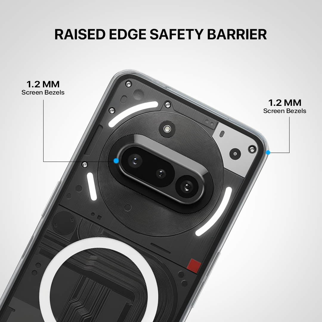 Anti Yellow Magsafe Clear Transparent Case - Nothing (PH 3A)