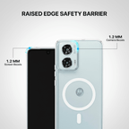 Anti Yellow Magsafe Clear Case - Motorola Edge 50 Fusion