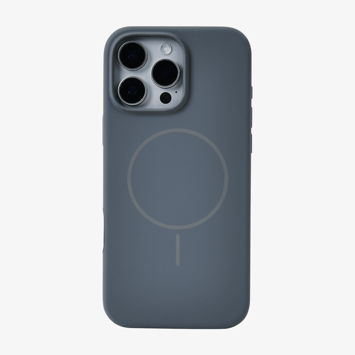 Anti Dust Magsafe Silicone Case - Iphone 14 Pro (Grey)