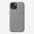 Signature Leather Magsafe Case - Iphone 14   (Graphite Grey)