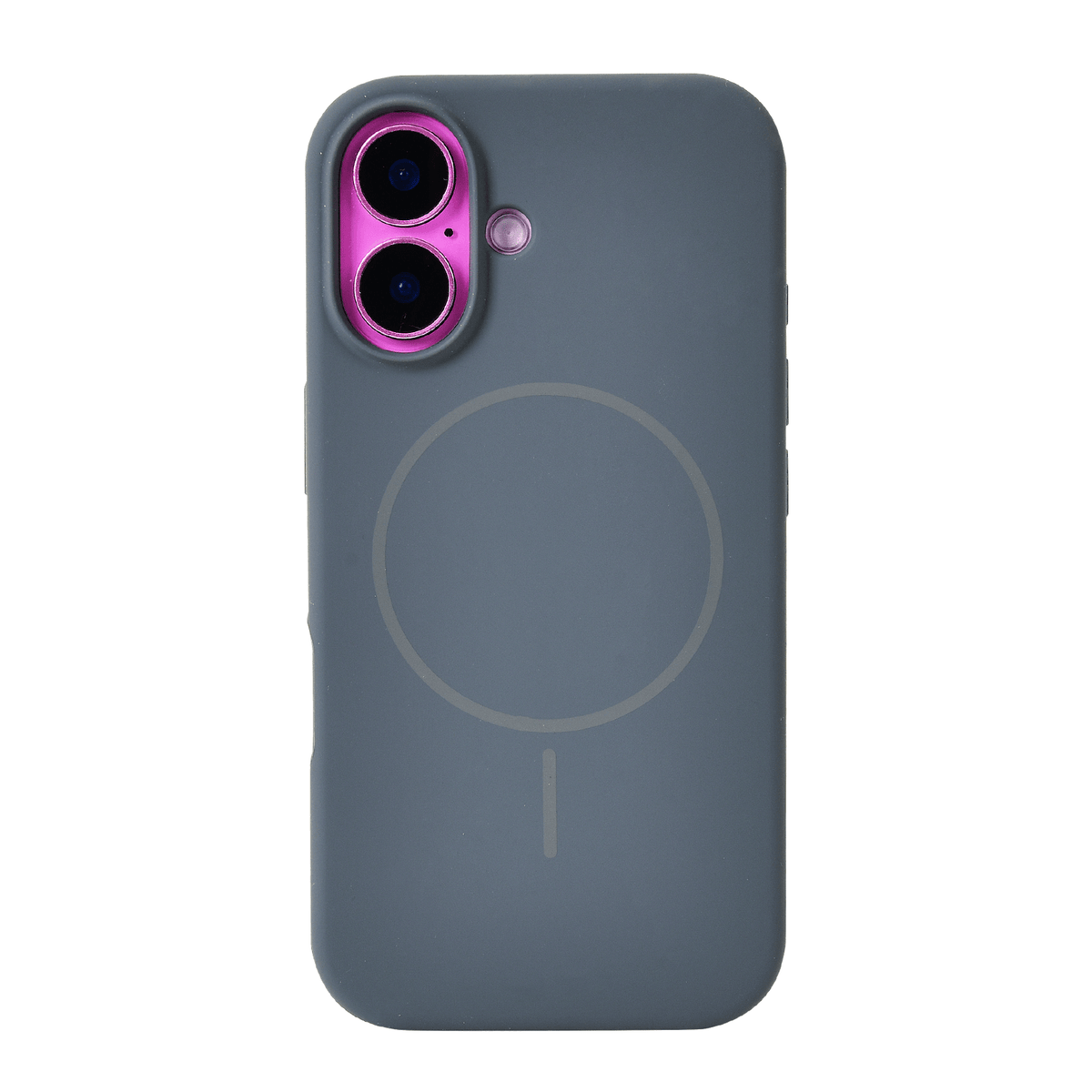 Anti Dust Magsafe Silicone Case - Iphone 16 (Grey)