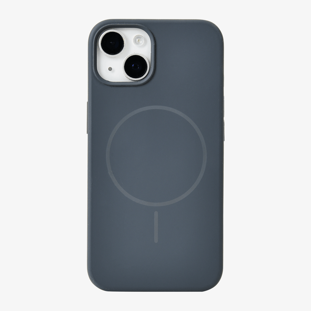 Anti Dust Magsafe Silicone Case - Iphone 15 (Grey)