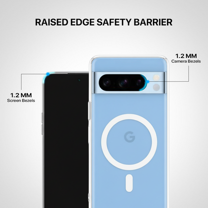 Anti Yellow Magsafe Clear Transparent Case - Google Pixel 8 Pro