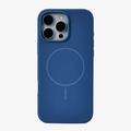 Anti Dust Magsafe Silicone Case - Iphone 15 Pro (Denim Blue)