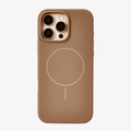 Anti Dust MagSafe Silicone Case - IPhone 14 pro max ( Brown)