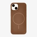 Anti Dust MagSafe Silicone Case - IPhone 14 ( Brown)