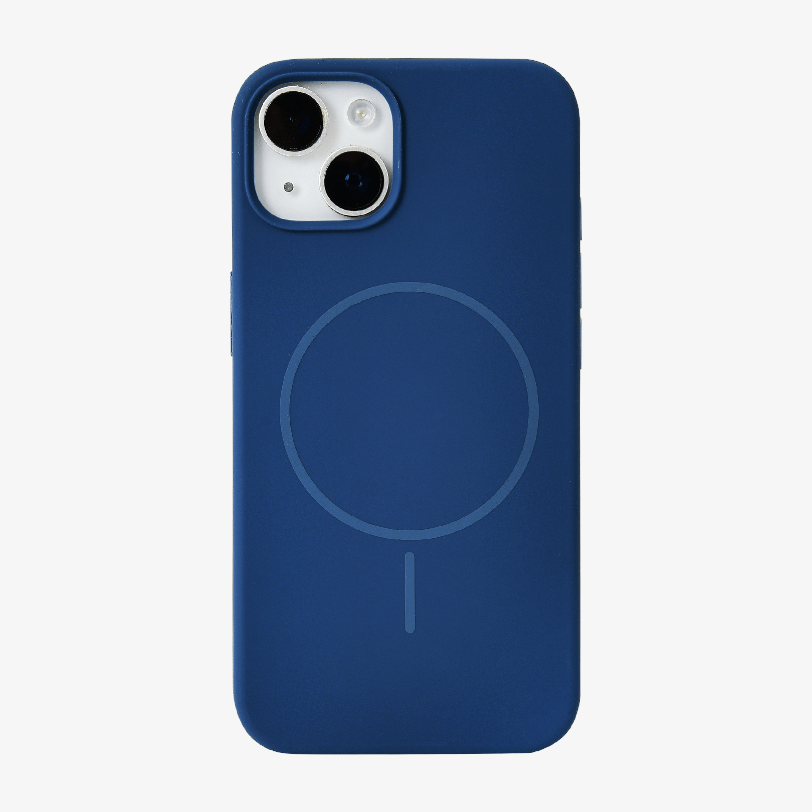 Anti Dust Magsafe Silicone Case - Iphone 14 Plus (Denim Blue)