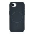 Anti Dust Magsafe Silicone Case - Iphone 16 e (Black)