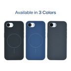 Anti Dust Magsafe Silicone Case - Iphone 16 e (Blue)