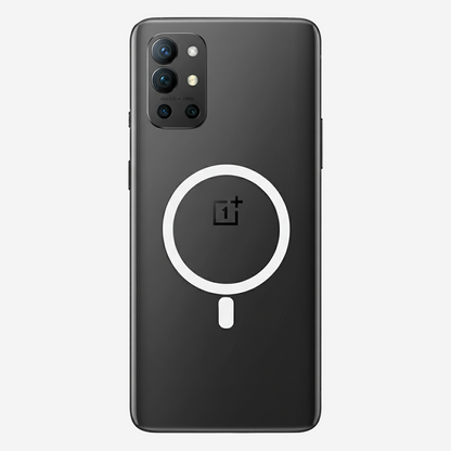 Anti Yellow Magsafe Clear Transparent Case - One Plus 9R