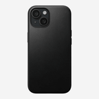 Signature Leather Magsafe Case - Iphone 13    (Royal Black)