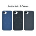 Anti Dust Magsafe Silicone Case - Iphone 16 e (Black)