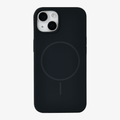 Anti Dust Magsafe Silicone Case - Iphone 15 (Black)