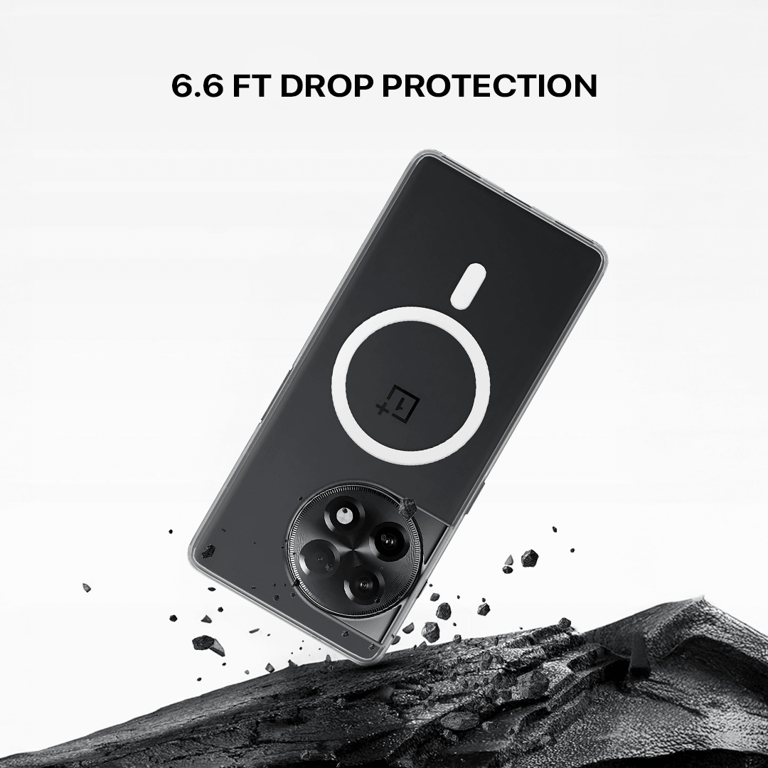 Anti Yellow Magsafe Clear Case - One Plus 11R