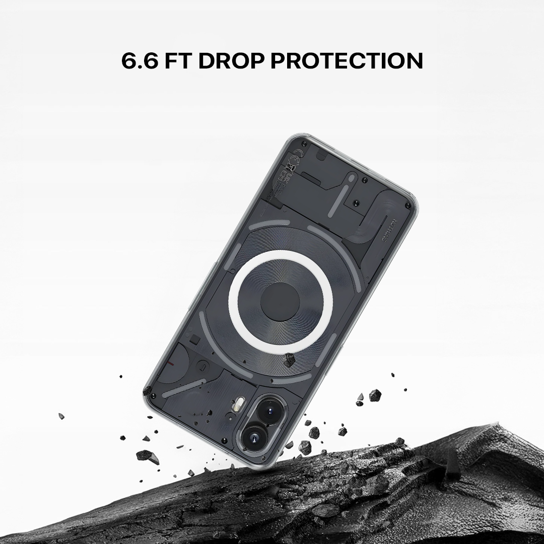 Anti Yellow Magsafe Clear Transparent Case - Nothing (PH 2)