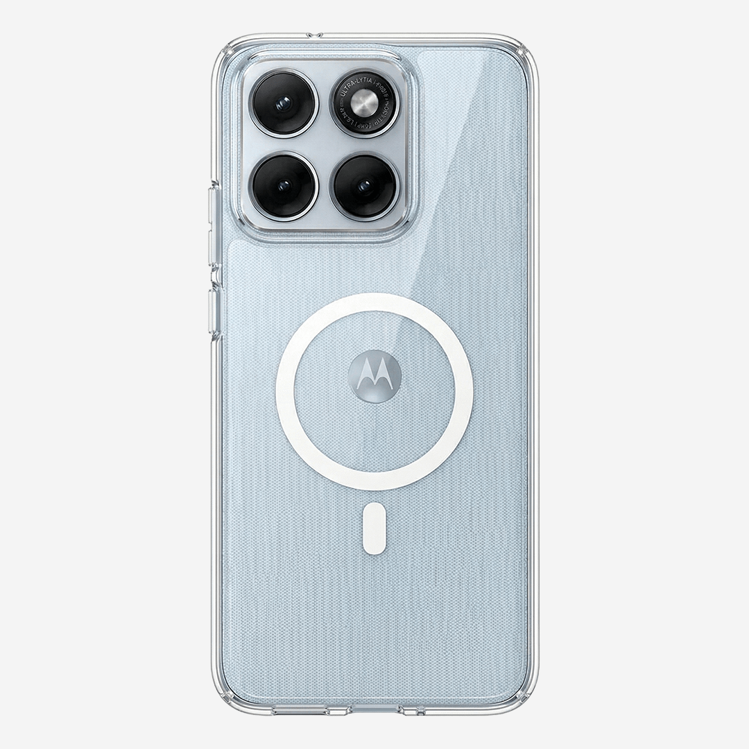 Anti Yellow Magsafe Clear Case - Motorola Edge 70 Fusion