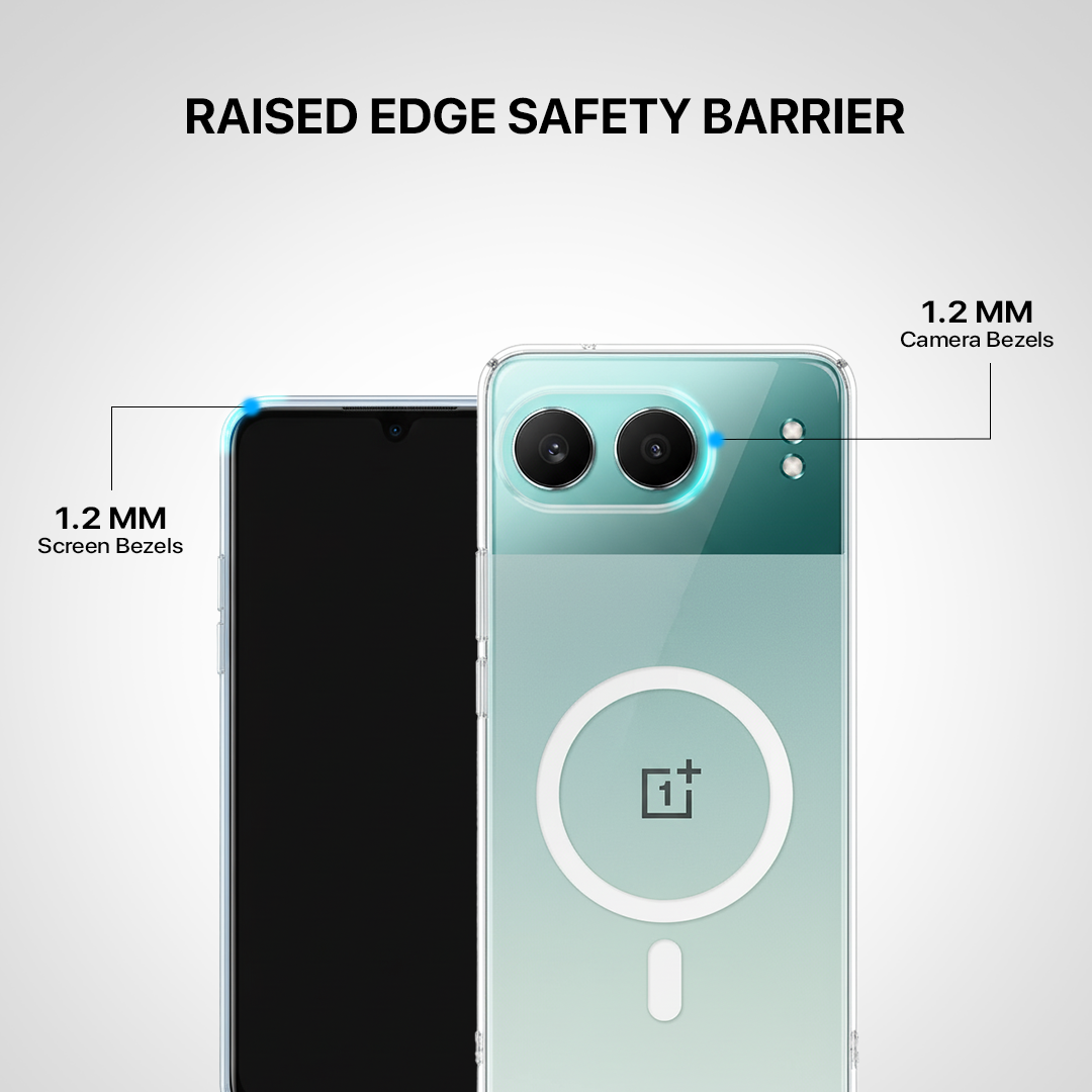 Anti Yellow Magsafe Clear Transparent Case - One Plus Nord 4