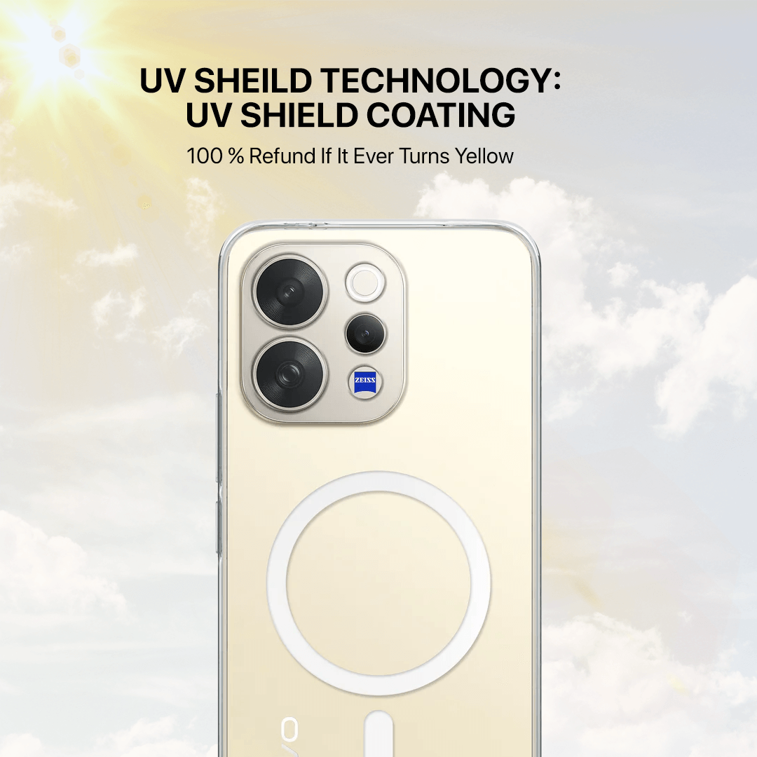 Anti Yellow Magsafe Clear Case - VIVO V70