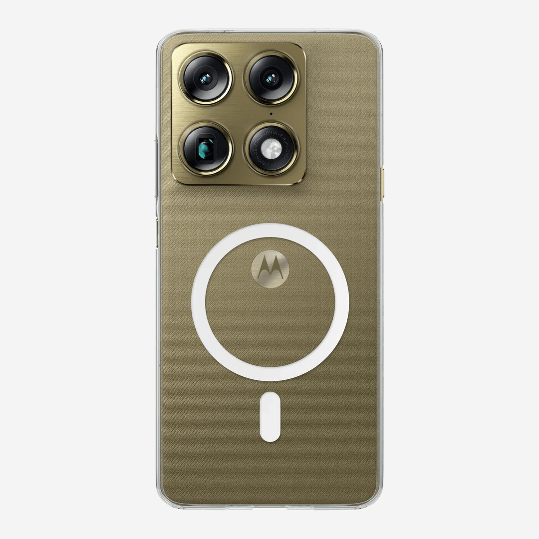 Anti Yellow Magsafe Clear Case - Motorola SIGNATURE